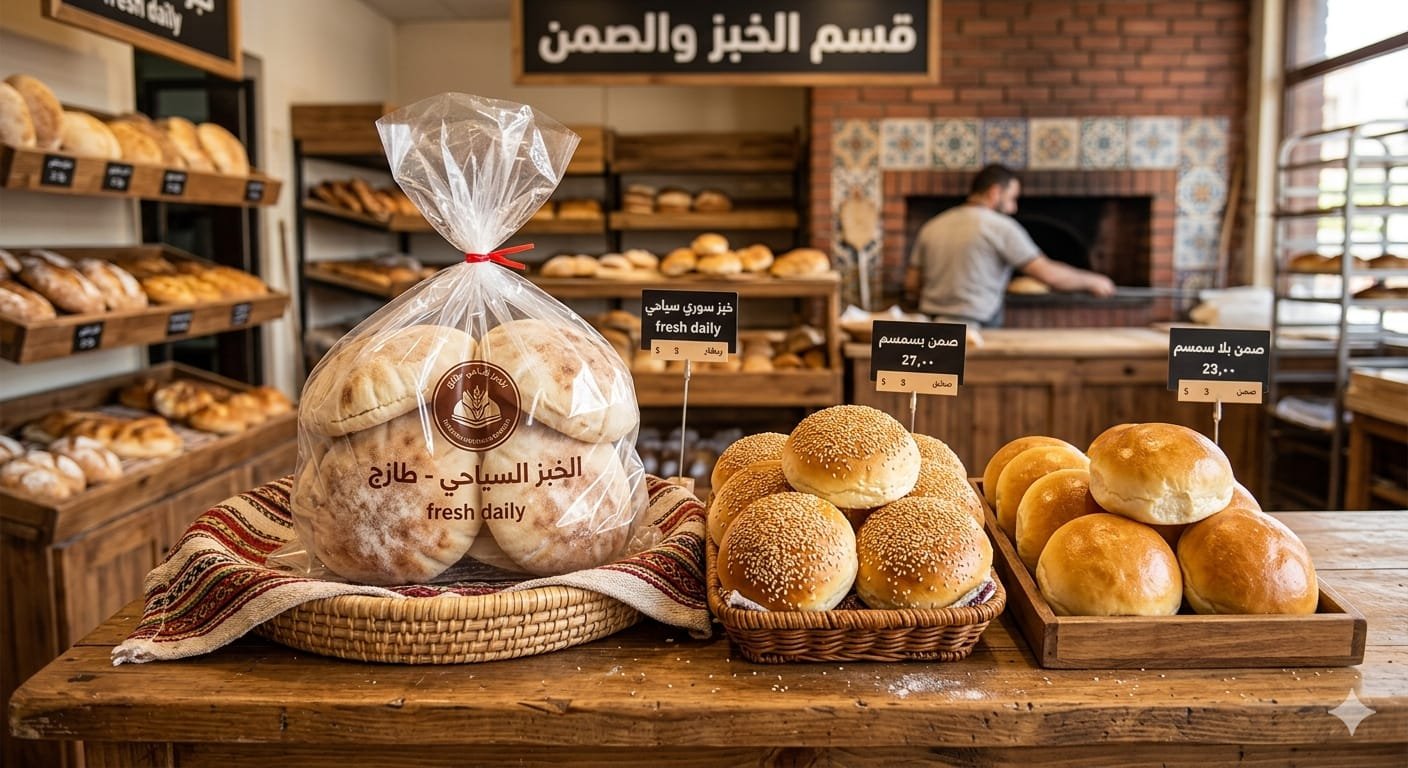 خبز وصمن