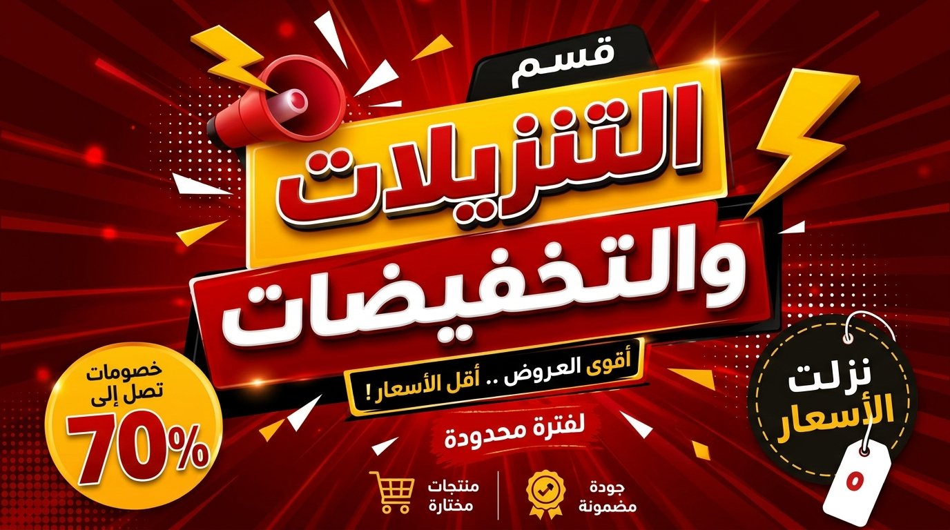 العروض والتخفيضات