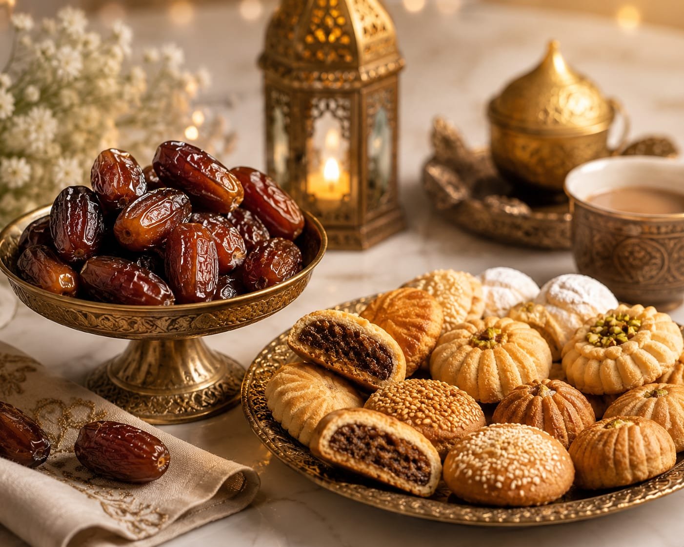 تمر وكعك 