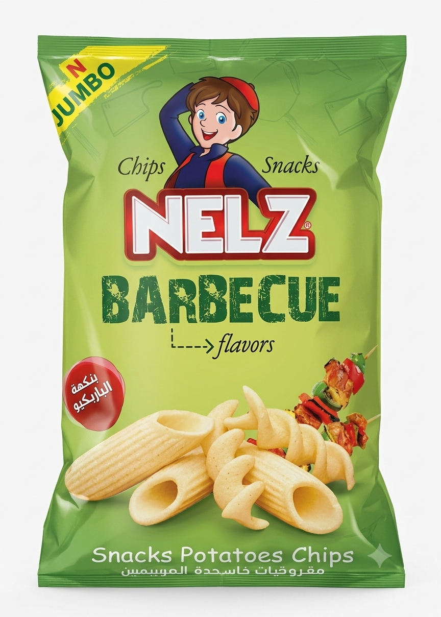 شيبس بالباريكيو NELZ