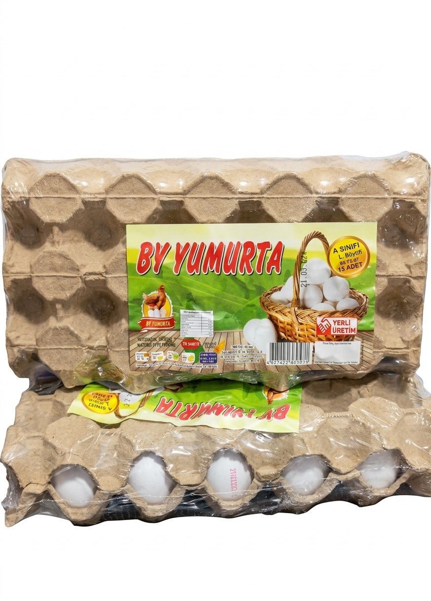 بيض نص طبق